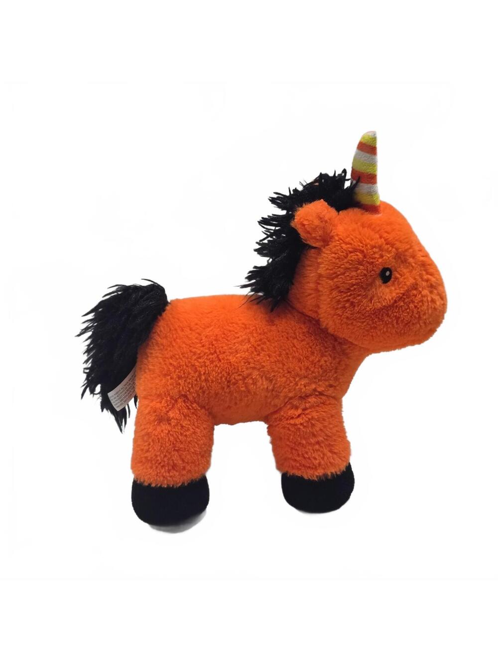 Petsmart Happy the Orange Unicorn Squeaker Dog Toy Plush Halloween 2024